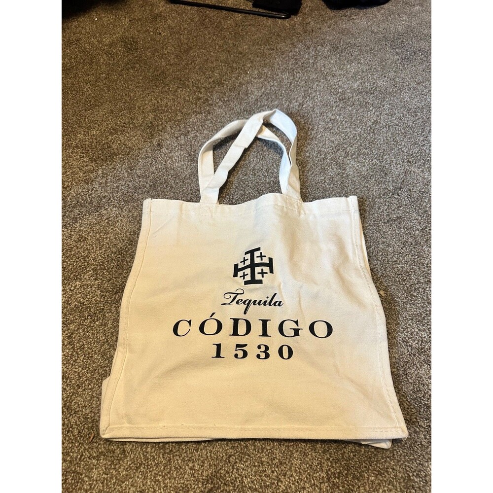 Codigo Tequila Tote Bag Canvas Reusable Shopping Bag